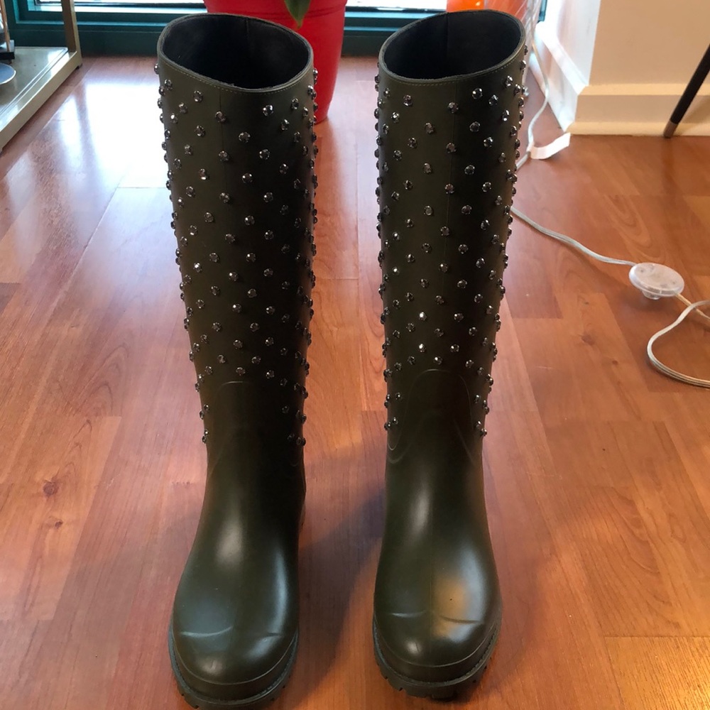 Saint Laurent rain boots